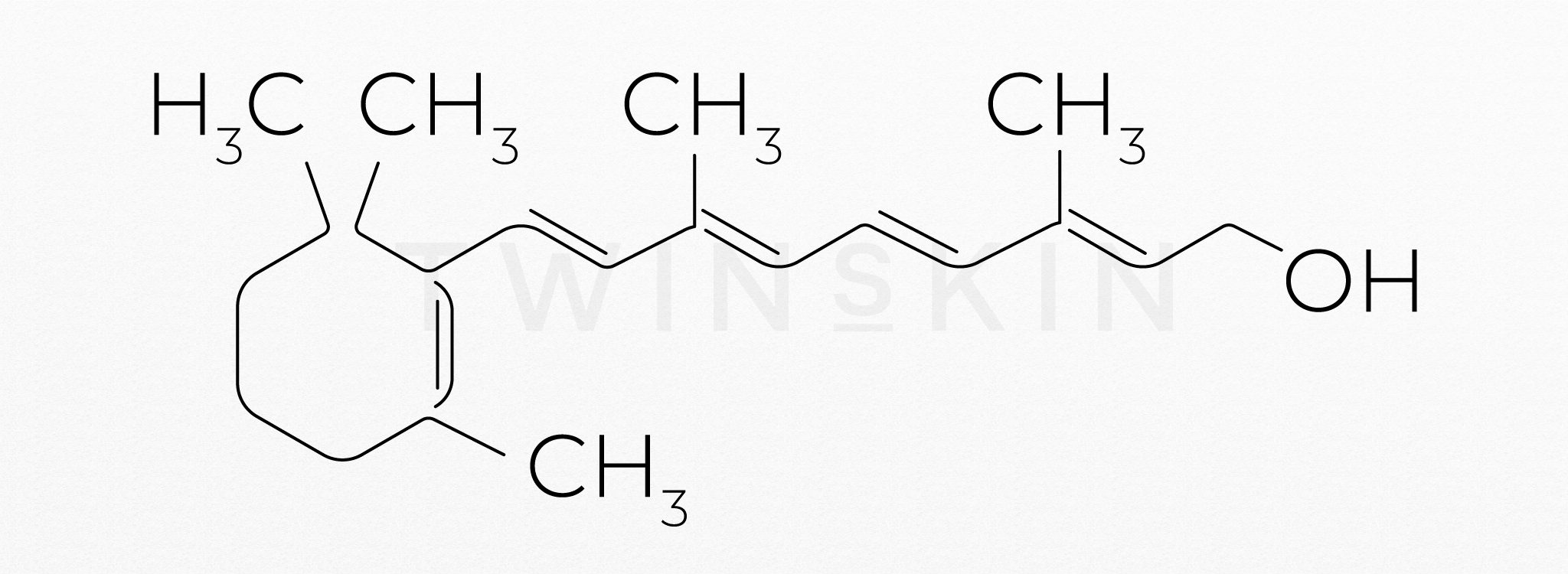 cấu trúc hoá học retinol