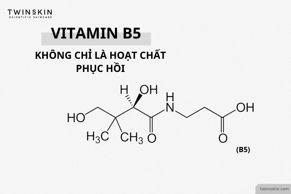 Vitamin B5 trong mỹ phẩm: Bí quyết dưỡng da và phục hồi hiệu quả