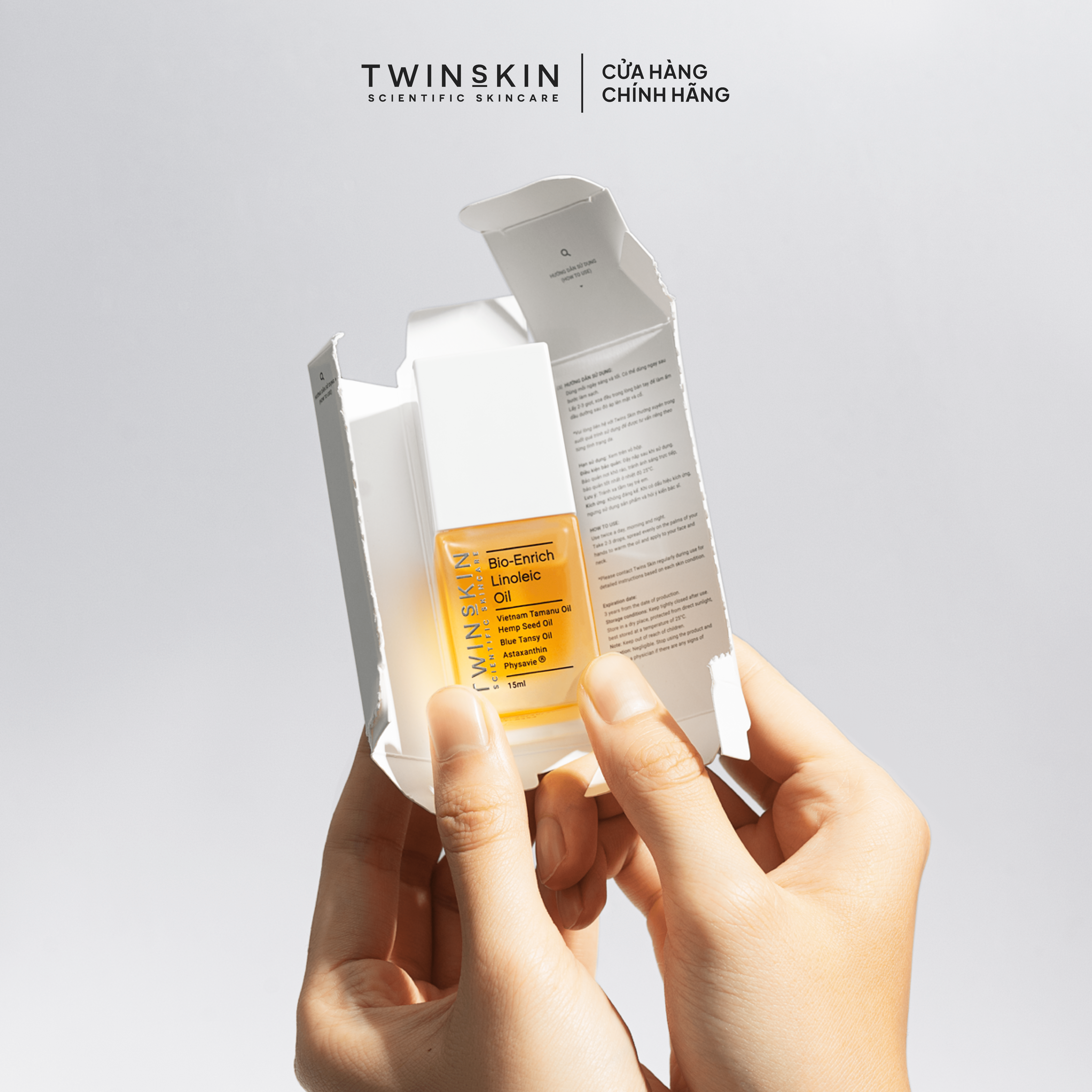 BIO-ENRICH LINOLEIC OIL - Dầu dưỡng ẩm thoáng nhẹ, cải thiện chất lượng bã nhờn, hỗ trợ giảm viêm, mờ thâm sạm 15ml - Ảnh 2